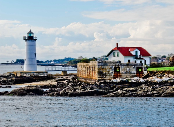 Fort constitution and lighthouse