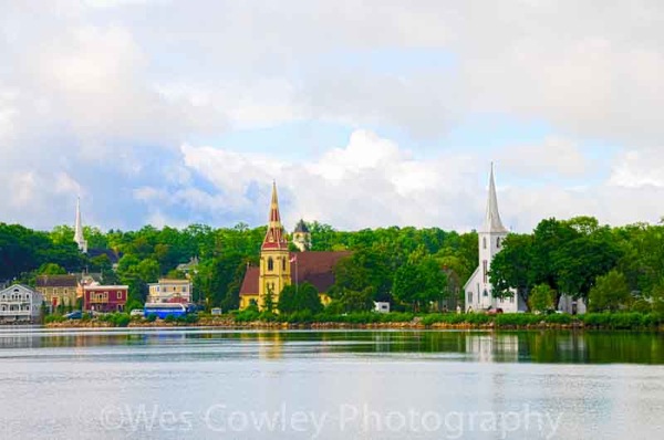 Mahone bay steeples