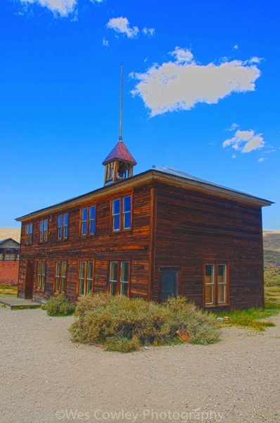 Bodie schoolhouse hdr sat