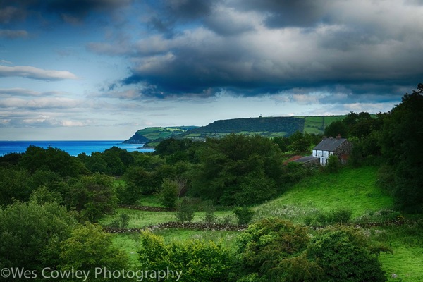 Antrim co coast and house