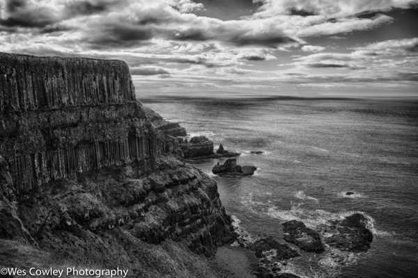 Causeway walk cliffs efex hdr