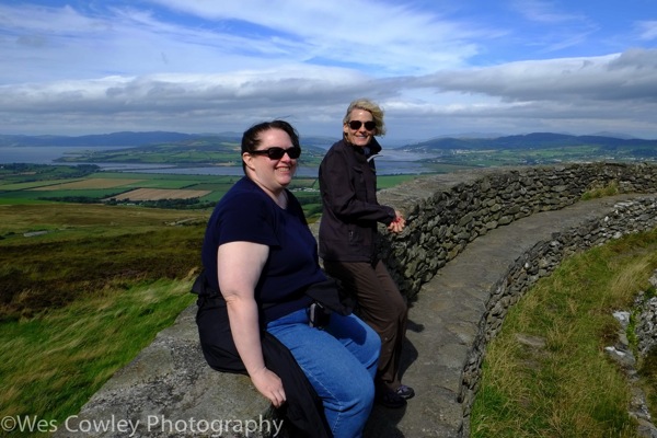 Holly and kristinia at hill fort