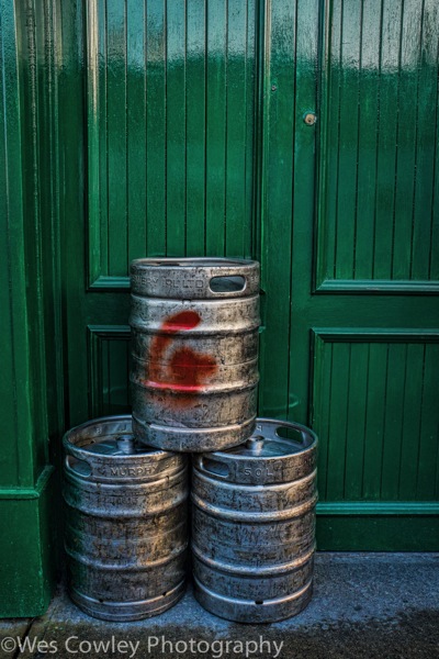 Ardara barrels and door