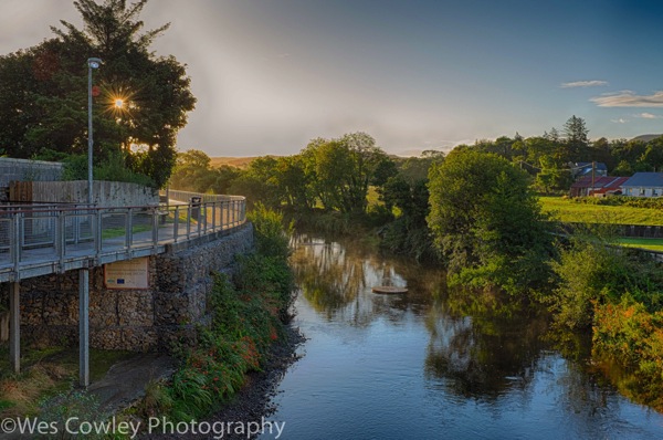 Owenstocl river in Ardara